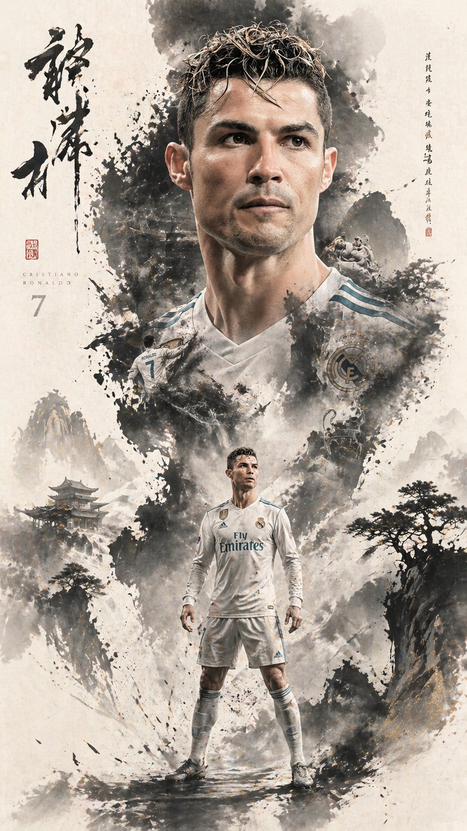 Ink Double Exposure Poster — GPT-Image-2 example